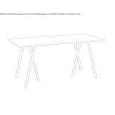 Rectangular table Luebow