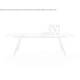 Oval marble dining table Talavera