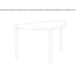 Wooden table Melan