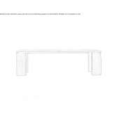 Rectangular wooden table Proceno
