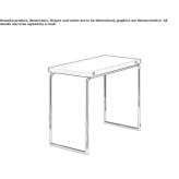 Folding rectangular table Raasiku