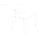 A table with a modular structure Orcet