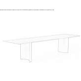 Rectangular chestnut table Purchase