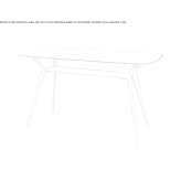 Rectangular high table Crumlin