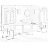Oval table Vught