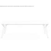 Rectangular wooden table Caqueza