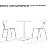Solid wood table Gulyazi