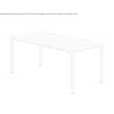 Wooden dining table Izurtza