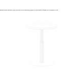 Round wooden table Isgoren