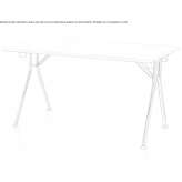 Folding rectangular table Lokve
