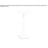 High table made of MDF Rhinow