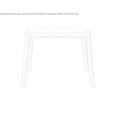Beech table Saviore