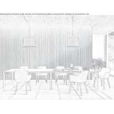 Rectangular table Andenne