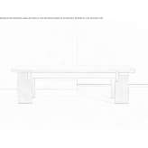 Rectangular dining table Deutz