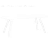 Rectangular table Wapielsk