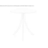 Round oak table Ovar