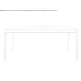 Wooden dining table Begaar