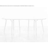 Oval wooden table Antagnod