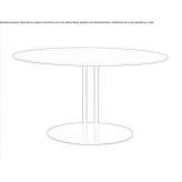Dekton® round table Bonita