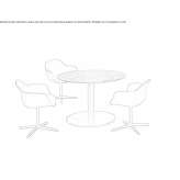 Marble table Genissea