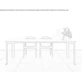 Rectangular table made of Carrara marble Ellecom