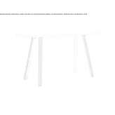 Rectangular high table made of laminate Denville