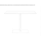 Prostokątny stół Dekton® Bonita