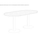 Oval table Otsego