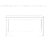 Piasentina extendable stone table Mollis