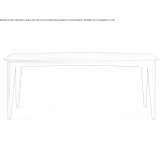 Rectangular wooden table Quitupan