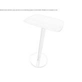 Square high table Kowal