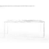 Rectangular steel table Pizzale