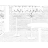 Round high table Dussen