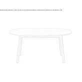 Oval table, oak Cayucos
