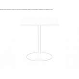 Rectangular table made of wooden veneer Limon
