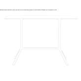 Folding high table Canzo