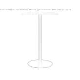 Rectangular high table Nambour