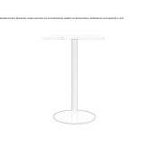Rectangular high table Nambour