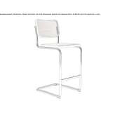 Vienna straw cantilever stool Naast