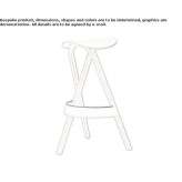 Multi-layer wooden stool Arinthod