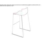 Tall bar stool Racine