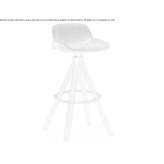 High, swivel stool with backrest Obninsk