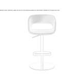 Swivel stool with adjustable height Kirec