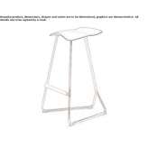 Steel bar stool Kalisz