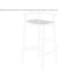 Tall bar stool made of beech Postojna