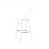 High polycarbonate stool Grudusk