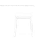 Beech stool Saviore