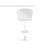 High fabric stool with gas lift Radnevo