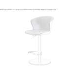 High fabric stool with gas lift Radnevo