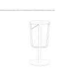 Swivel stool with adjustable height Lourdes